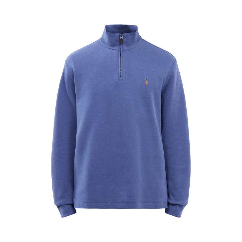 1/4 Zip Jacquard Sweatshirt