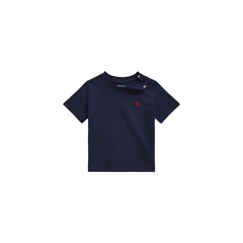 Cotton Jersey Crewneck T-Shirt