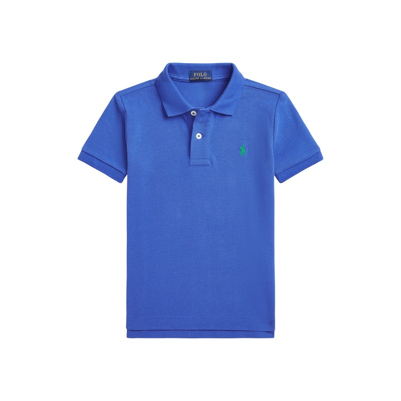 Cotton Mesh Polo Shirt