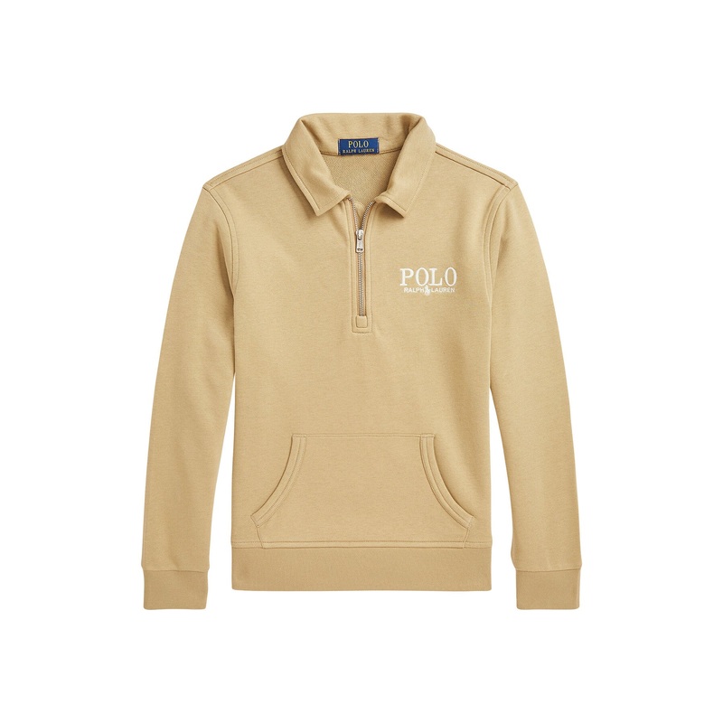 Logo French Terry Collared Sweatshirt