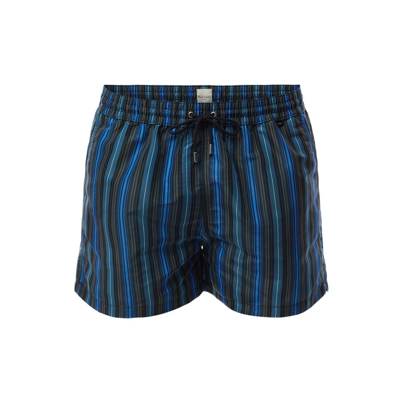 Multi-Stripe Swim Shorts