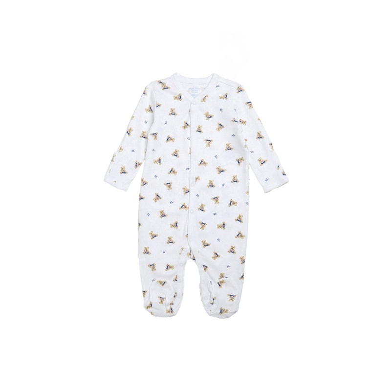 Polo Bear Cotton Coverall