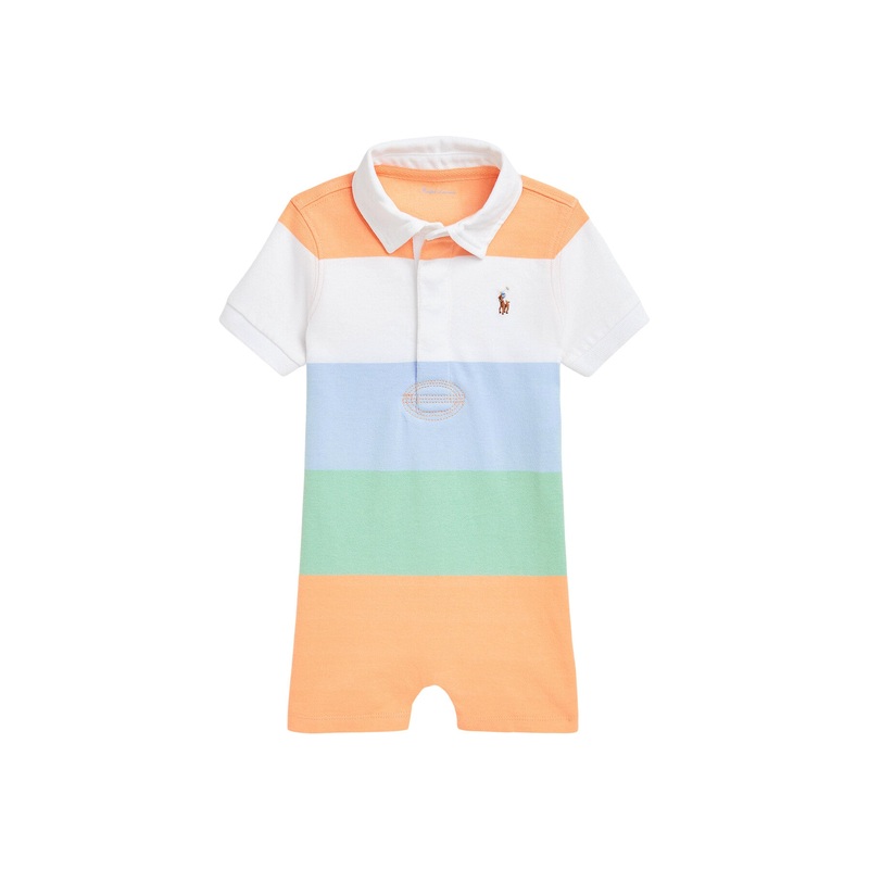Striped Cotton Jersey Rugby Shortall