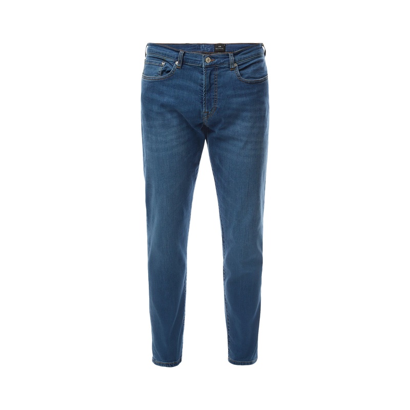 Tapered Fit Jeans Mid Wash