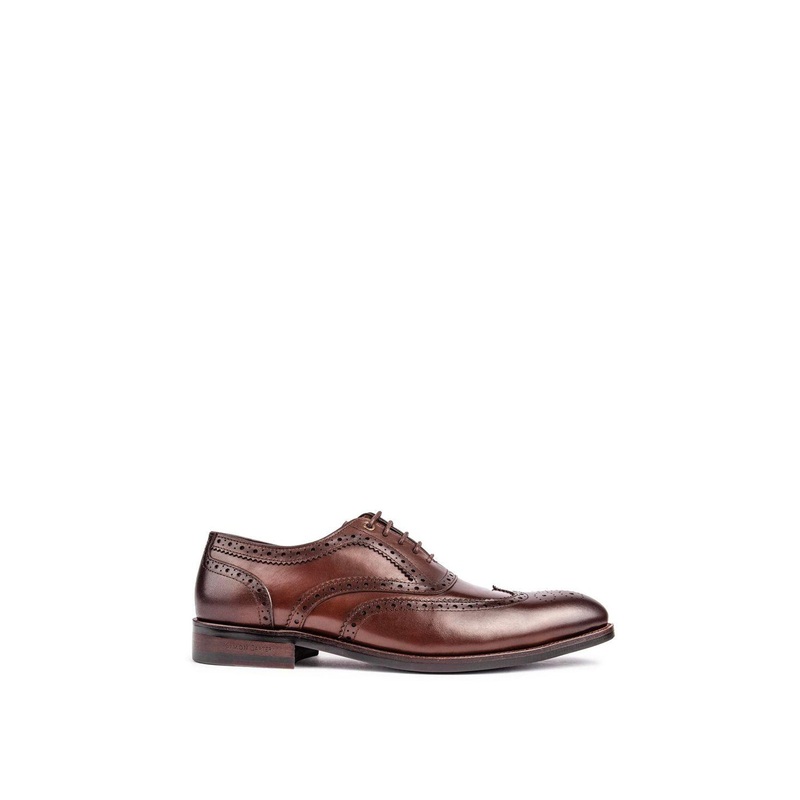 Barn Owl Brogue Shoes Brown