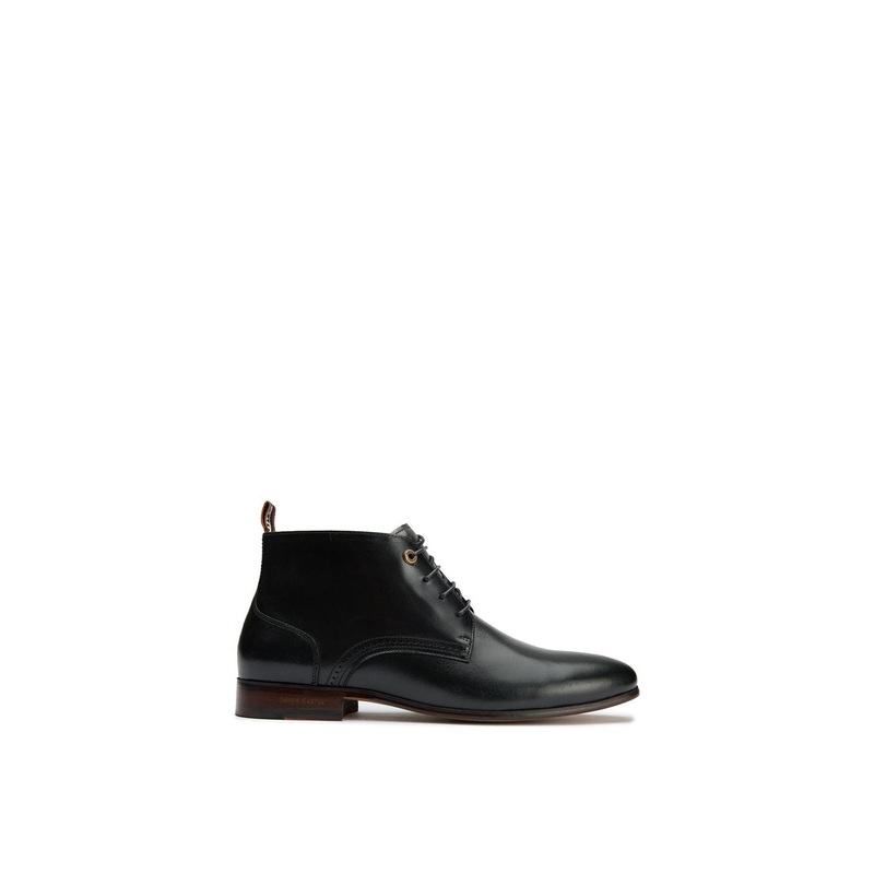 Boyce Leather Chukka Boots Black