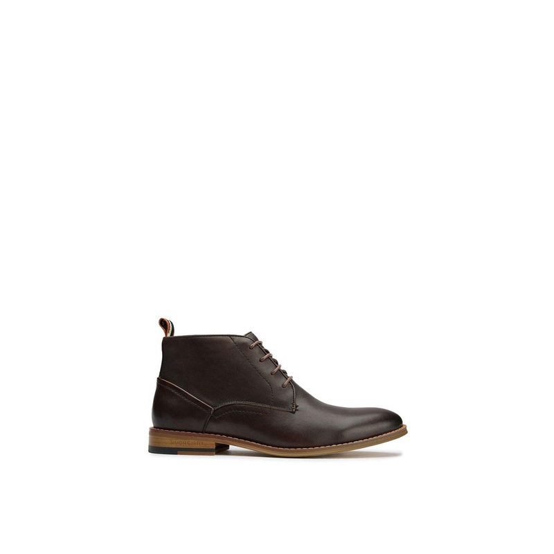 Byrd 2 Leather Chukka Boots Brown