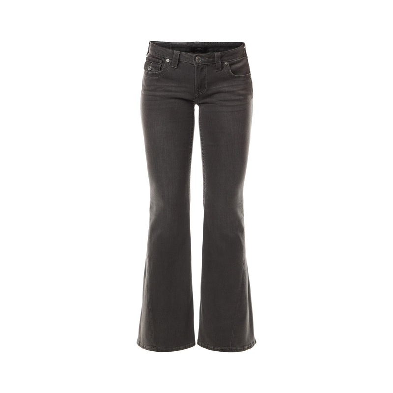 Joey Low Rise Flap Flare Jean