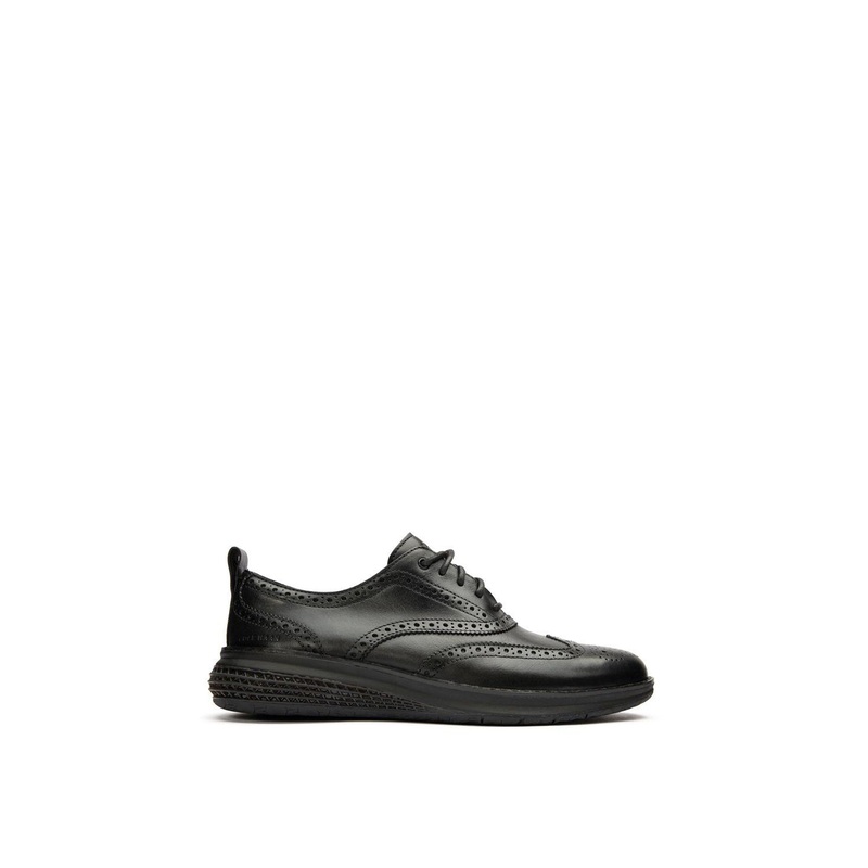 Original Grand Energy Weave Wingtip Shoes Black