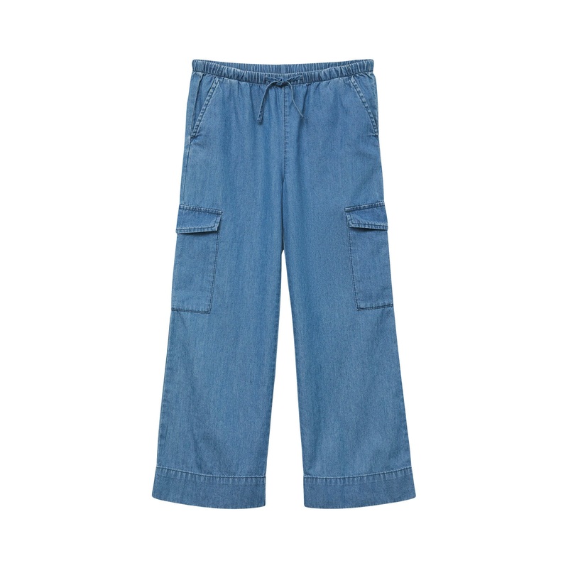 Wide Leg Cargo Pants