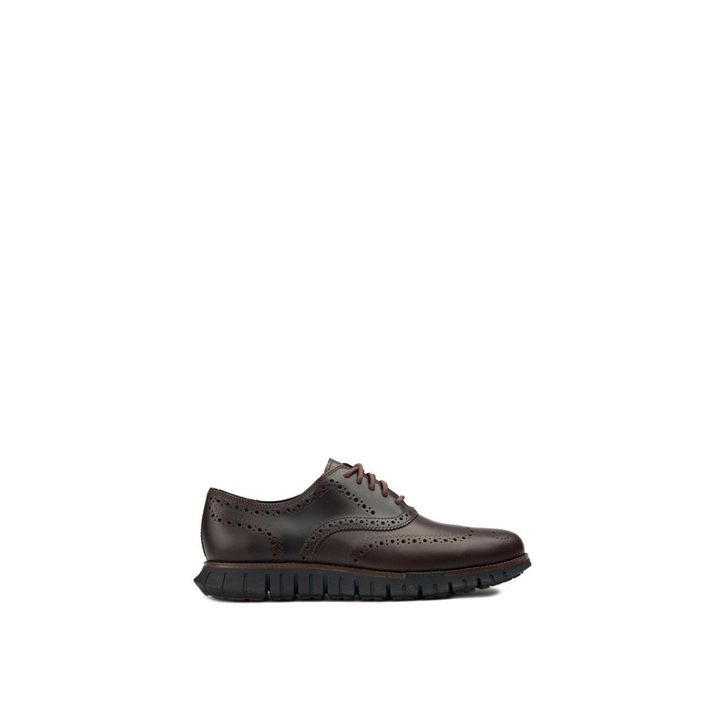 Zerogrand Remastered Wingtip Oxford Shoes Brown