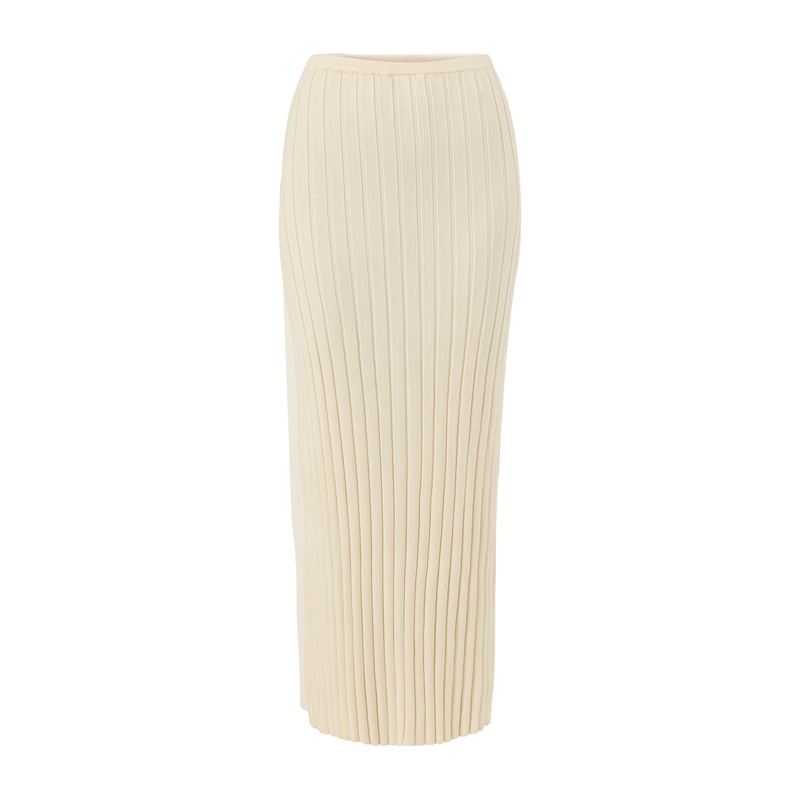 Alma Maxi Skirt Cream