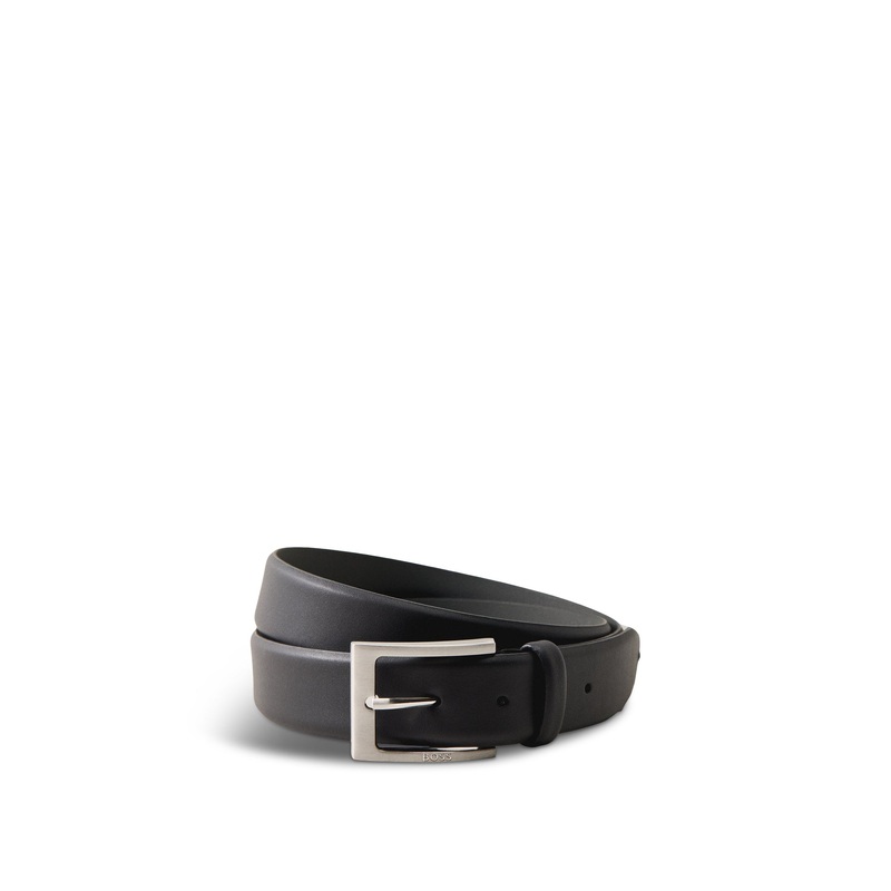 Barnabie Leather Belt Black