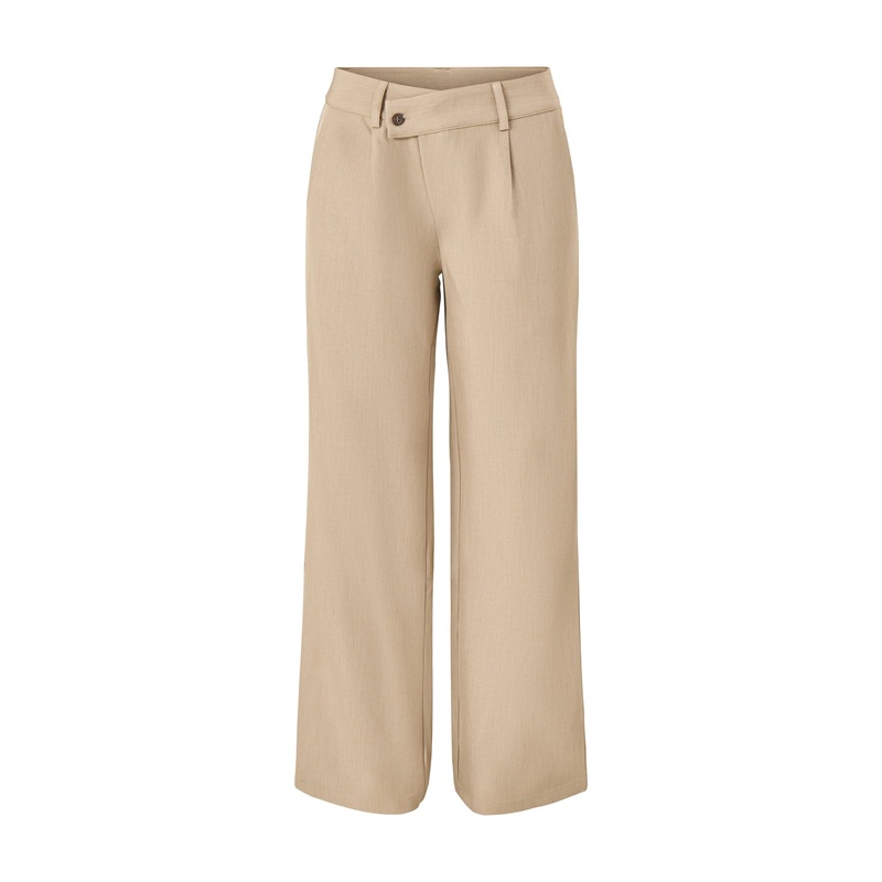 Flynn Slouchy Trousers Beige