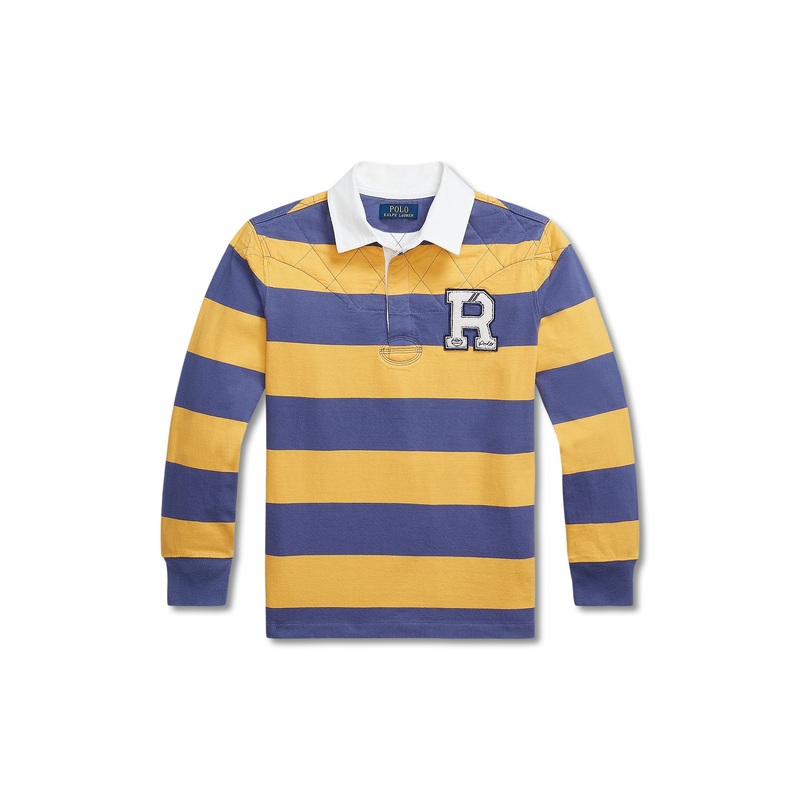 Striped Cotton Jersey Rugby Shirt
