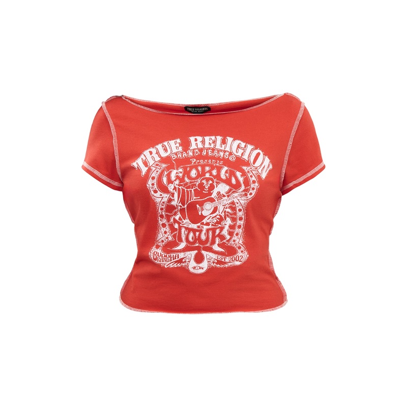 Heritage Slash Neck Tee