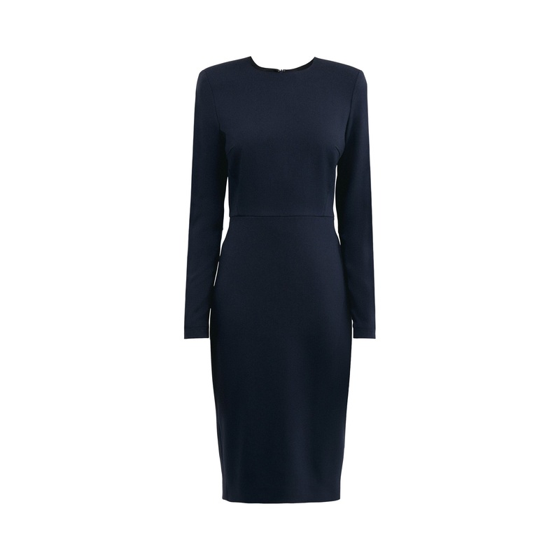 LONG SLEEVE T-SHIRT FITTED DRESS