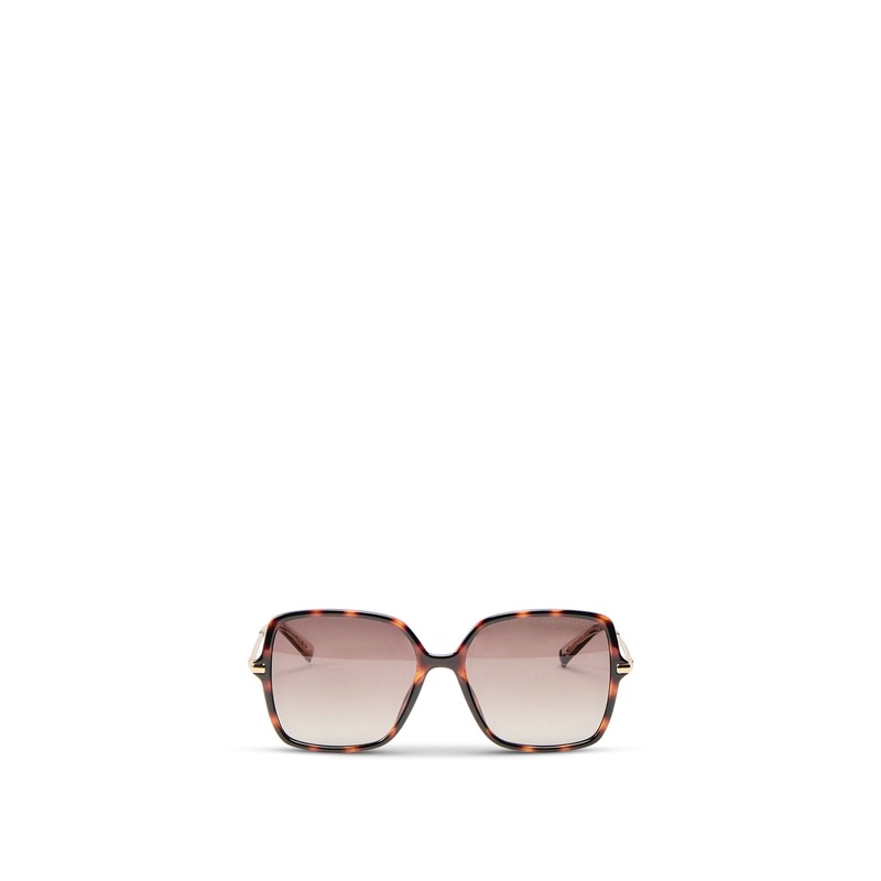 Womens Square Havana Sunglasses