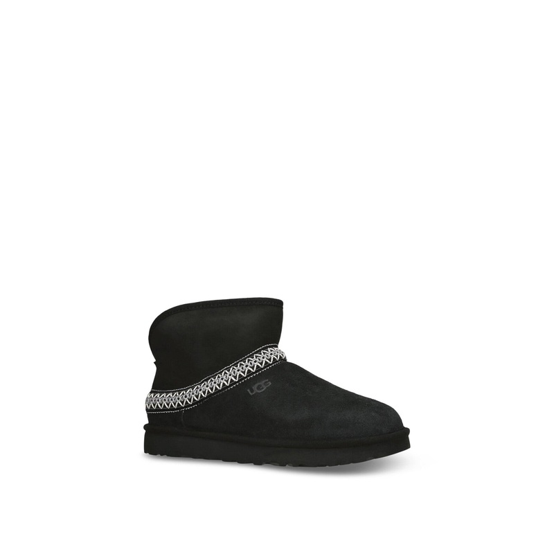 Womens Classic Mini Crescent Black