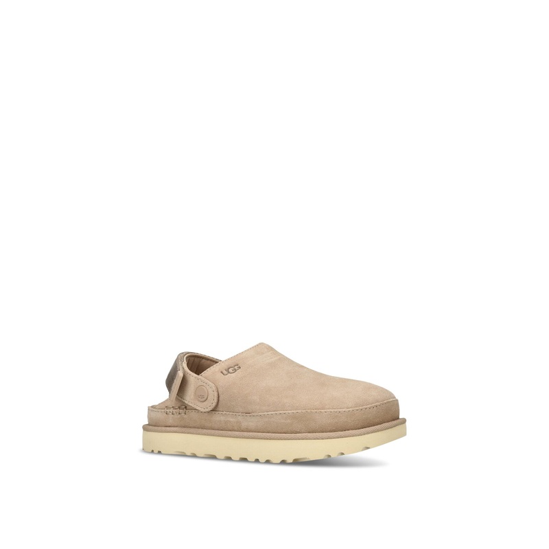 Womens Goldenstar Clog Beige