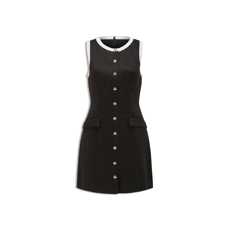 Montana Contrast Shift Mini Dress