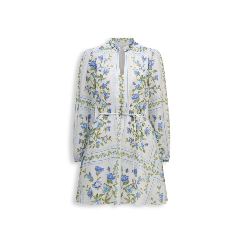 Tamila Printed Skater Mini Dress