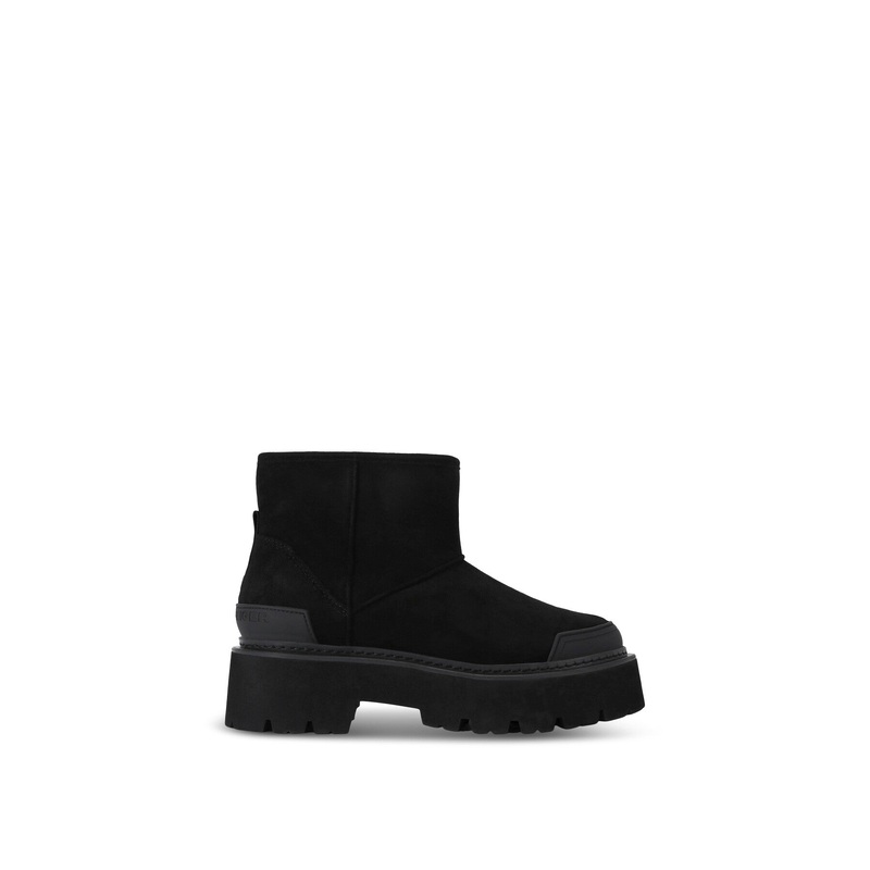 Trick Warm Fabric Ankle Boots