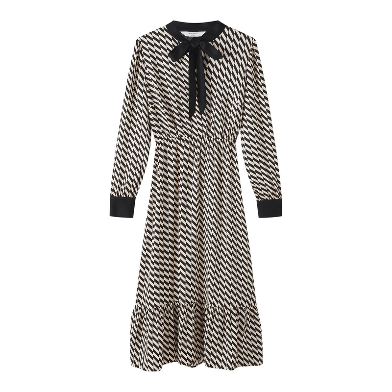 Bridget & Birch Graphic Print Dress