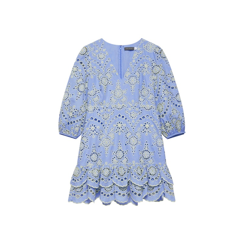 Broderie Anglaise Mini Dress