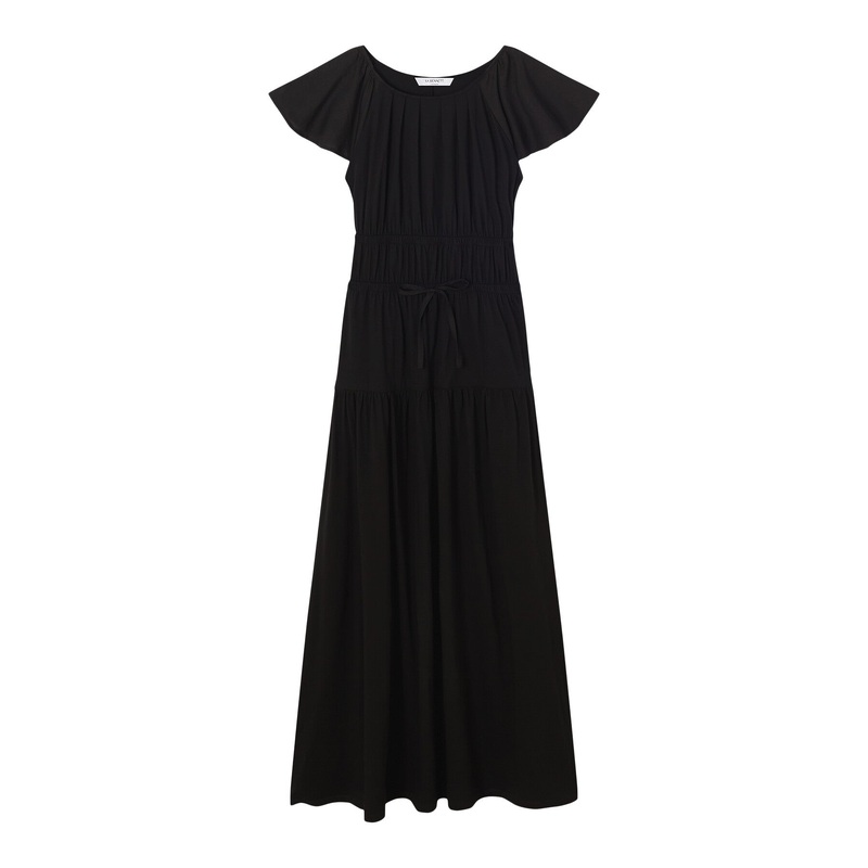 Carla Cotton-Lenzing Ecovero Viscose Maxi Dres