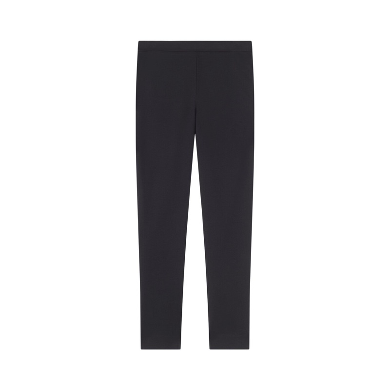 Evan Crepe Slim-Cut Trousers