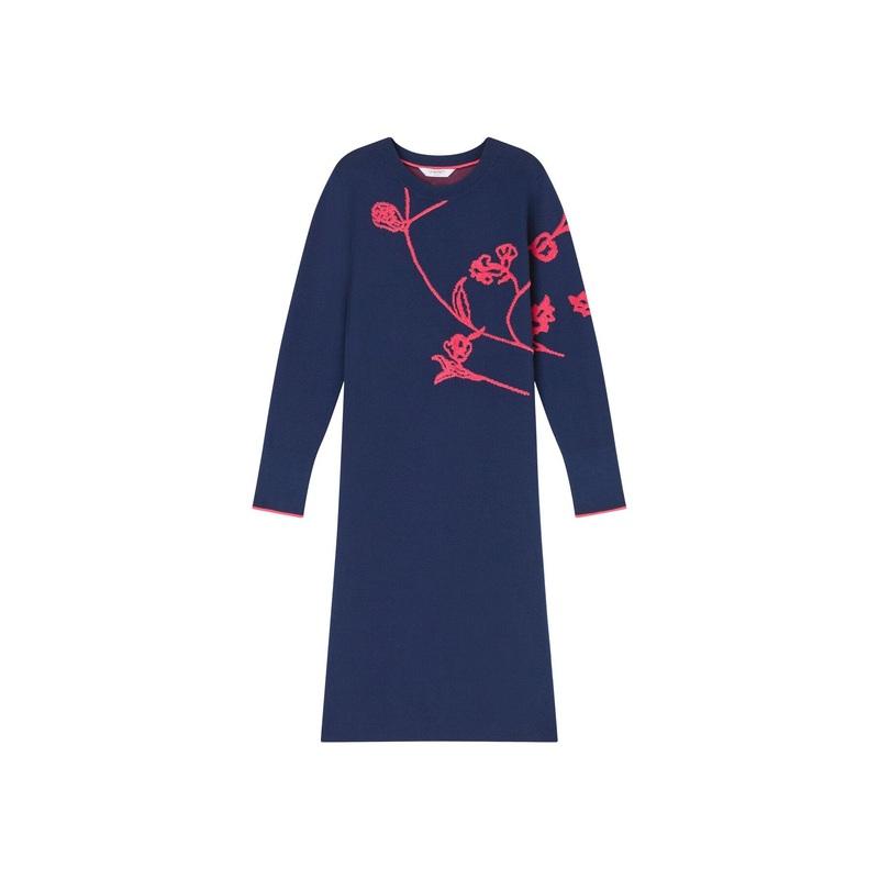 Henry Navy Knit Dress
