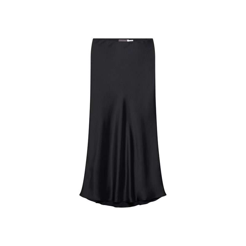 Satin Maxi Slip Skirt