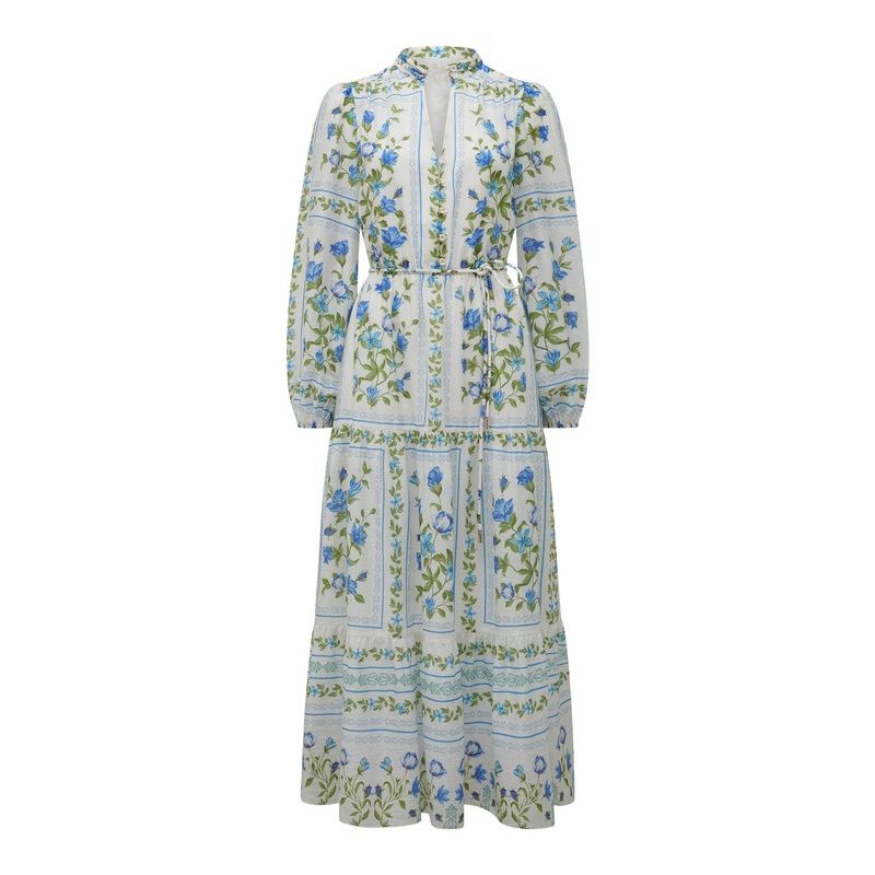 Tara Printed Midi Dress