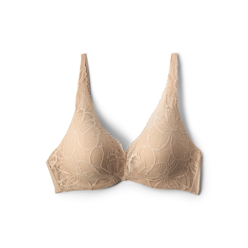 Body MakeUp Illusion Lace Wired Padded Bra