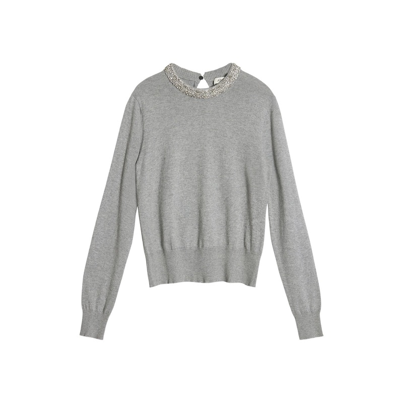 Diamante Trim Jumper