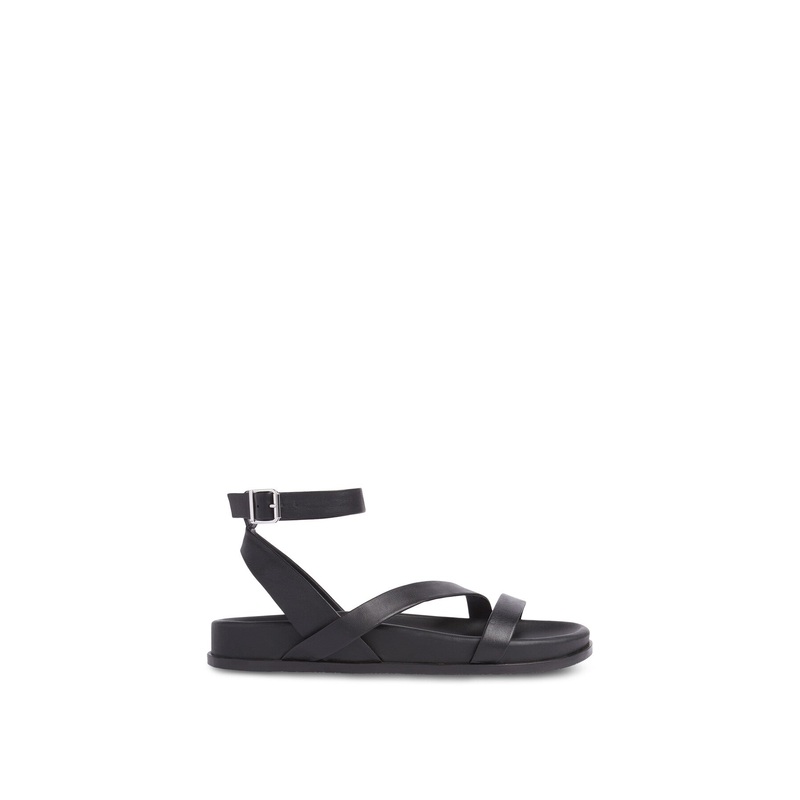 Gaia Asymmetric Strappy Sandal