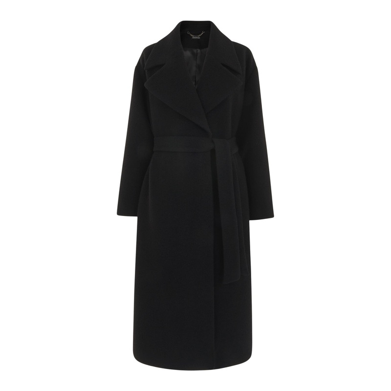 Lorna Wrap Wool Coat