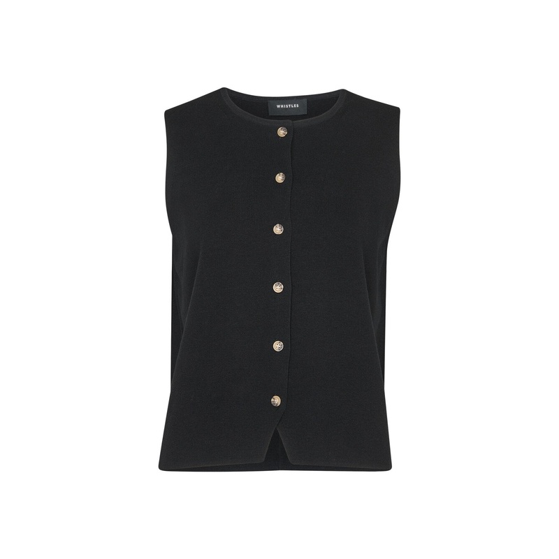 Lucy Button Front Knit Tank