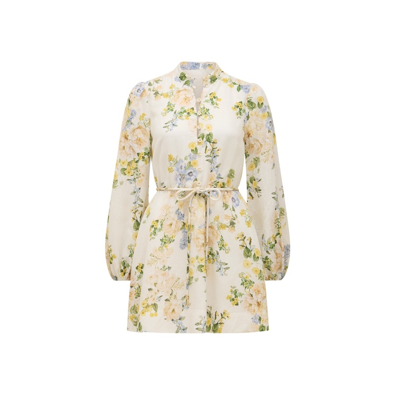 Annalise Fluted Mini Dress