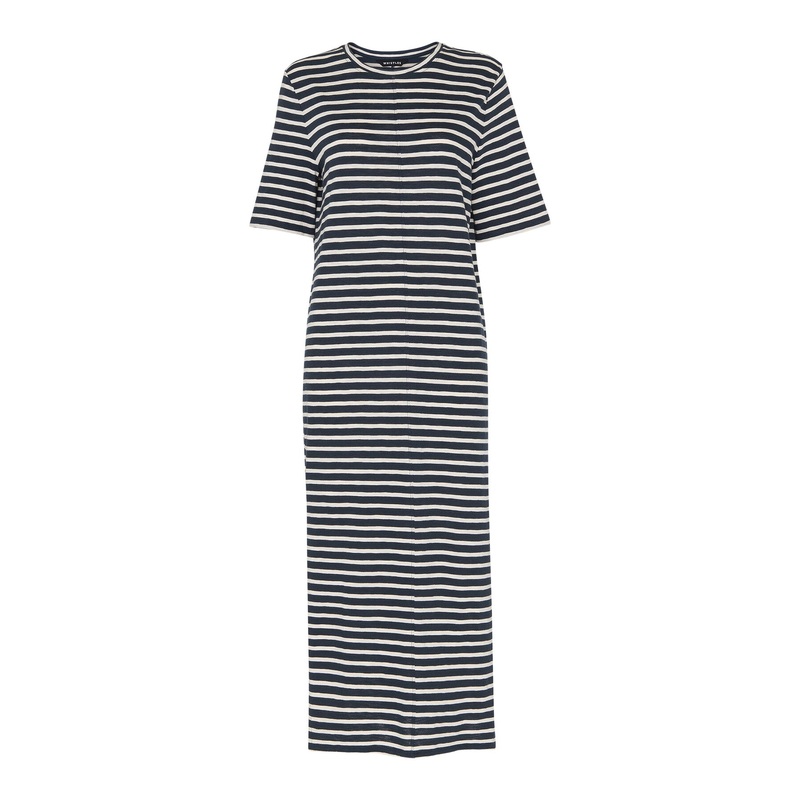 Breton Stripe Jersey Dress