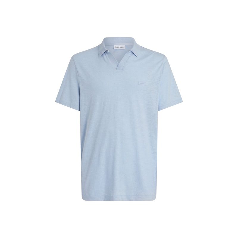 Cotton Linen Polo Shirt