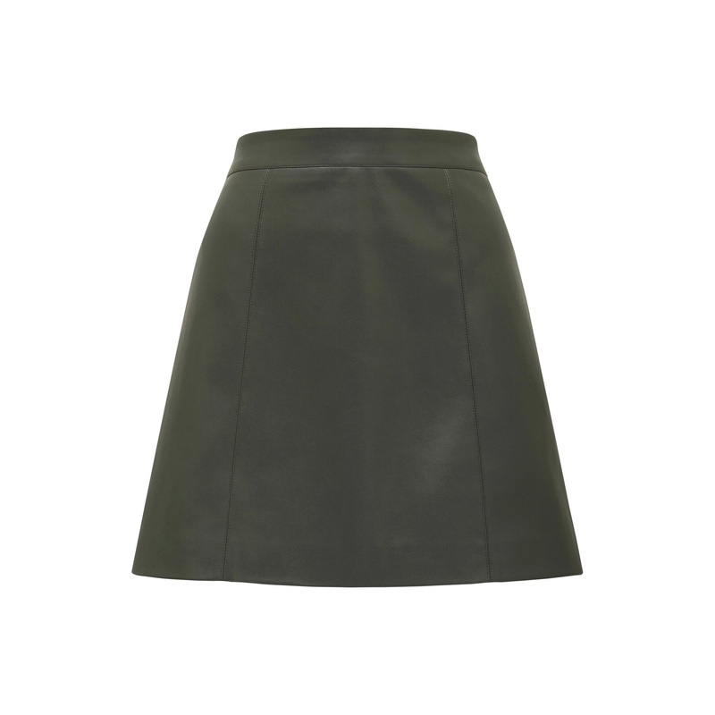 Eleni Vegan Leather Mini Skirt