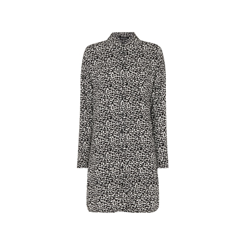 Helena Fuzzy Squares Dress