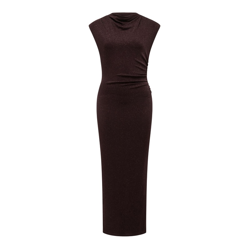 Sammy Bodycon Midi Dress Brown