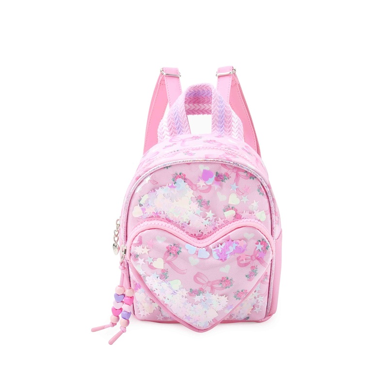Bow Confetti Micro Mini Backpack Pink