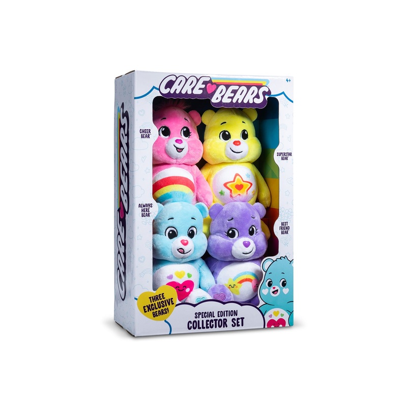 Care Bears Treasure Box 4 Pack 20cm