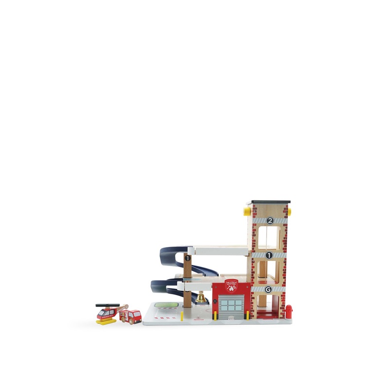 Fire and Rescue Garage Toy Set