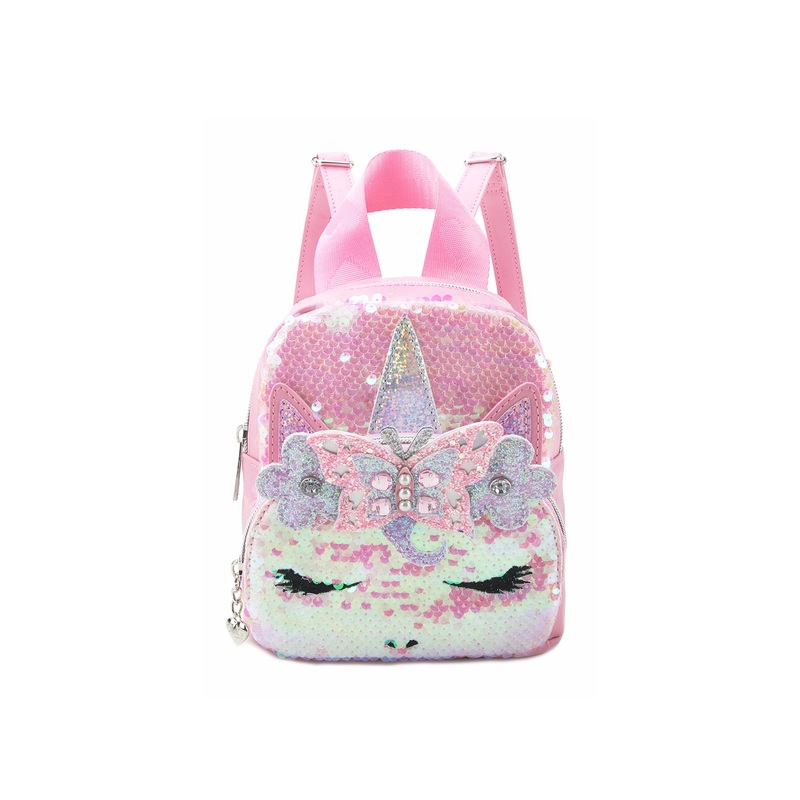 Gwen Sequin Micro Mini Backpack Pink