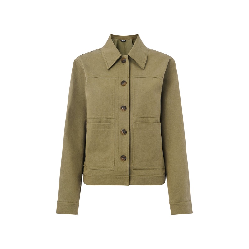 Mia Pocket Detail Jacket Green